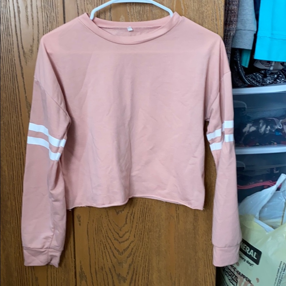 Pink long sleeve shirt